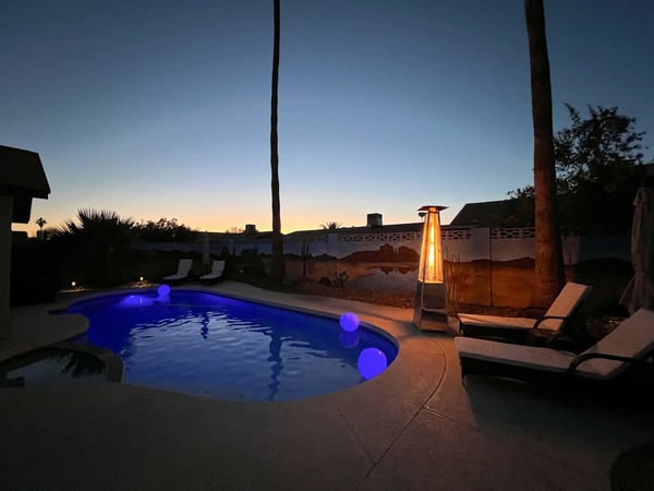 Pool - Evening