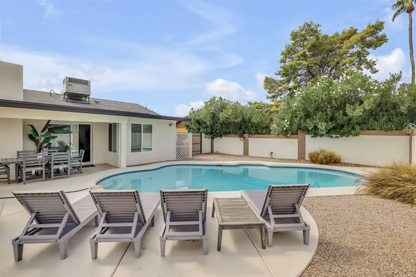 Pool and Loungers